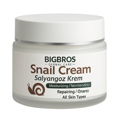 Botox Etkili Salyangoz Özlü Krem – Gençleştirici, Sıkılaştırıcı ve Onarıcı Cilt Bakımı